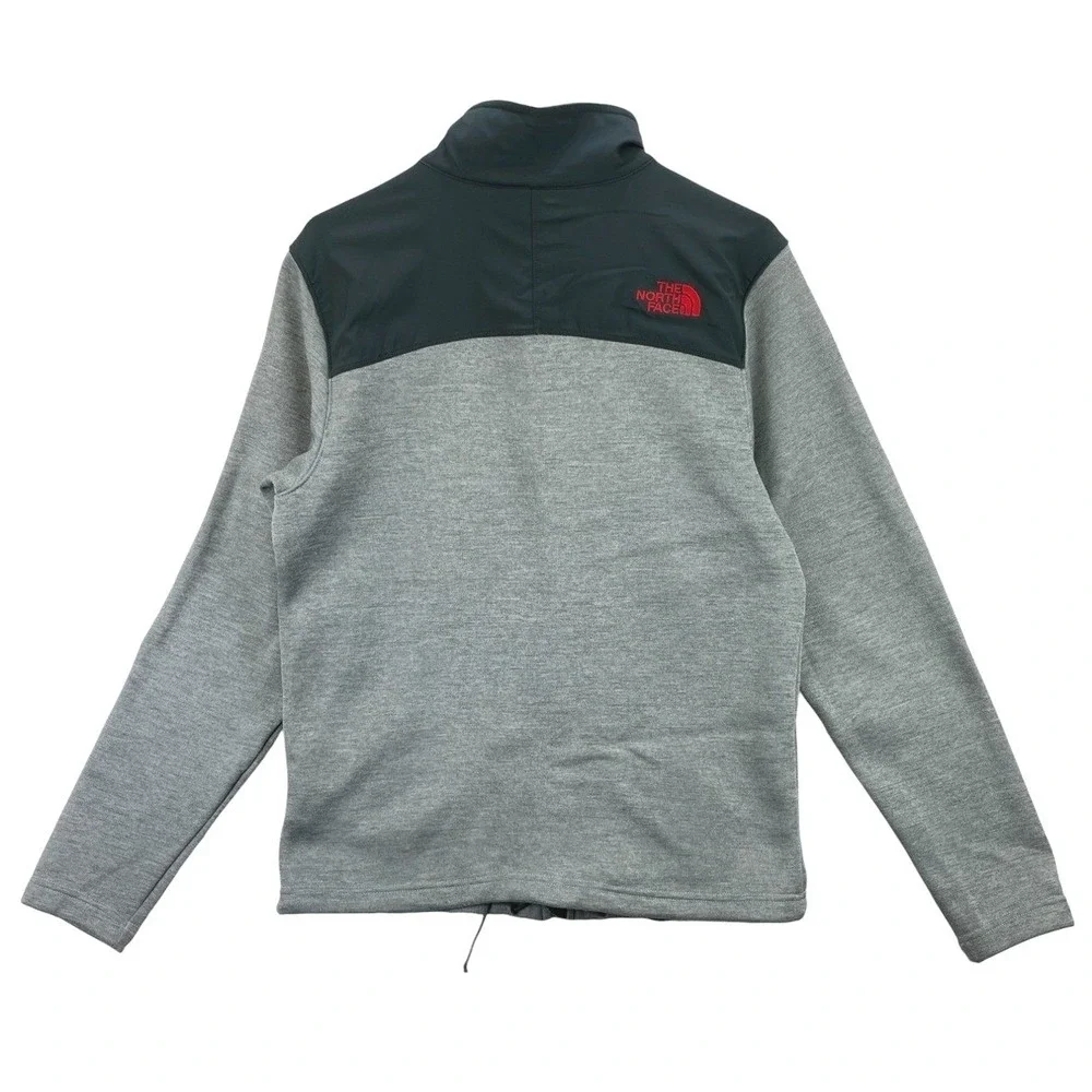 The North Face Canyonlands Hybrid Jacket Mens S Gray Full Zip Softshell Gorpcore